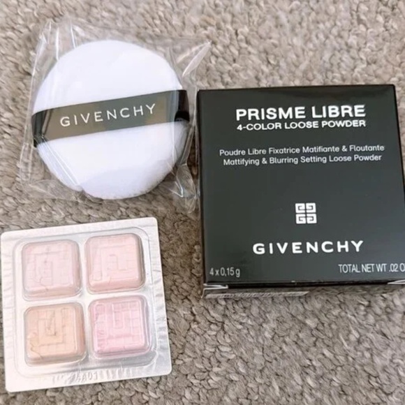 Givenchy Prisme Libre 4-Color Loose Powder In 03 Voile Rose Sampler Set - Picture 1 of 3